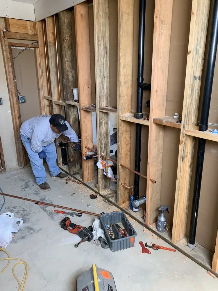 Commercial rough-in plumbing for Commercial Plumbing in Jefferson Valley